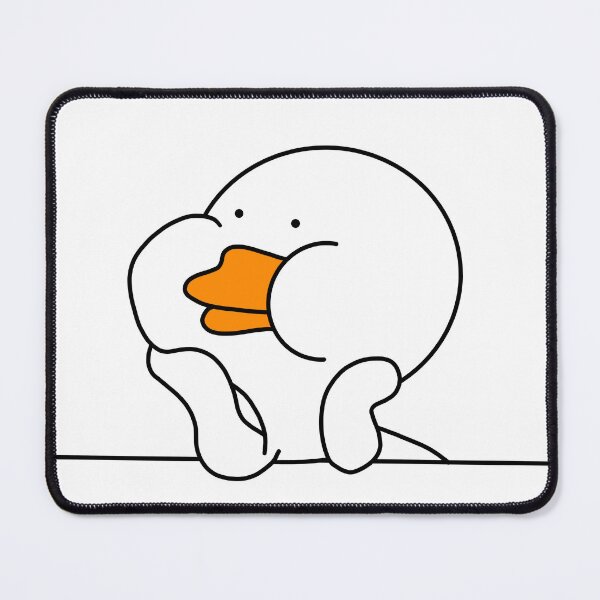 Item preview, Thinking cute white duck designed and sold by 147ology.