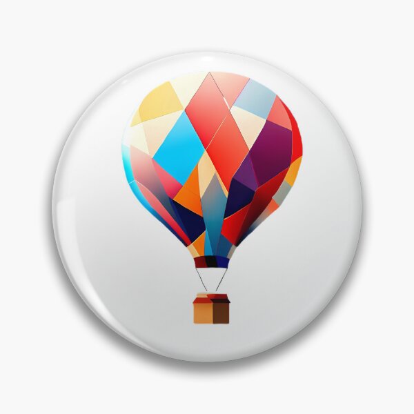 Item preview, Geometric Aesthetic Hot Air Balloon designed and sold by MinimalistHaven.