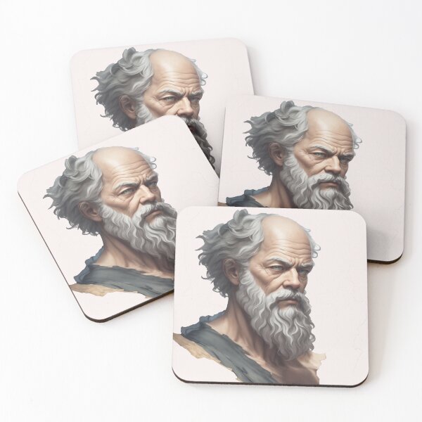 Item preview, Socrates Design Vl Style Philosopher Socrates Art Digital designed and sold by StoicWarrior.