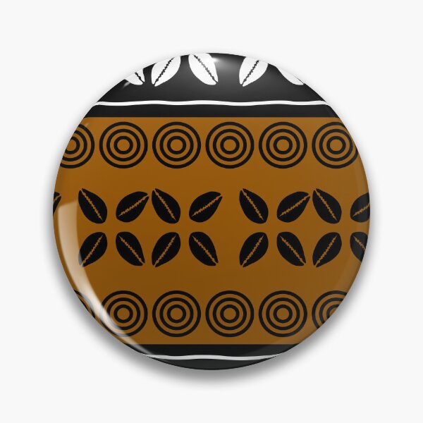 Item preview, African Mud Cloth Tribal Cowrie Shell Design designed and sold by funkyvibes.