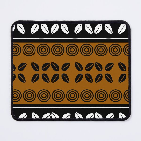 Item preview, African Mud Cloth Tribal Cowrie Shell Design designed and sold by funkyvibes.