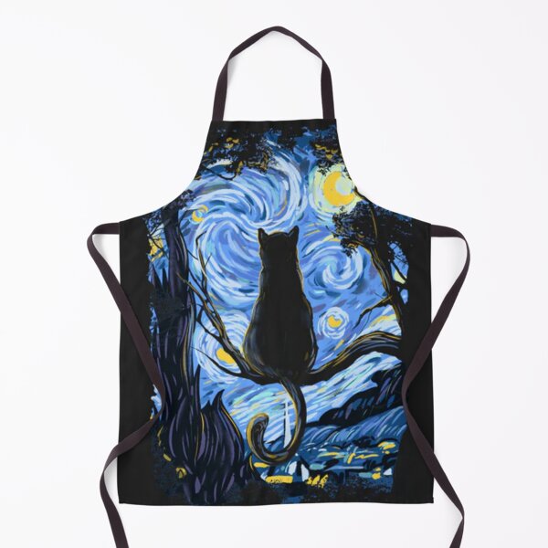 Item preview, Van Gogh Cat Starry Night Van Gogh Cat Lovers designed and sold by Vangoholic.