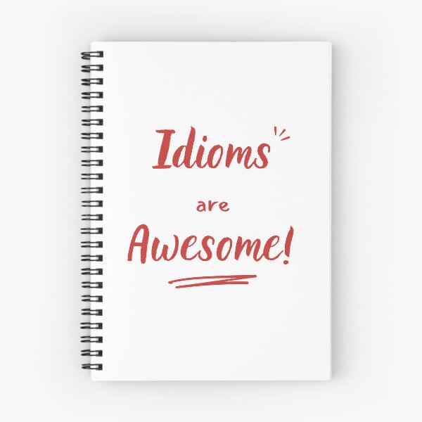 Item preview, Idioms are awesome (red) designed and sold by Idioms4u.