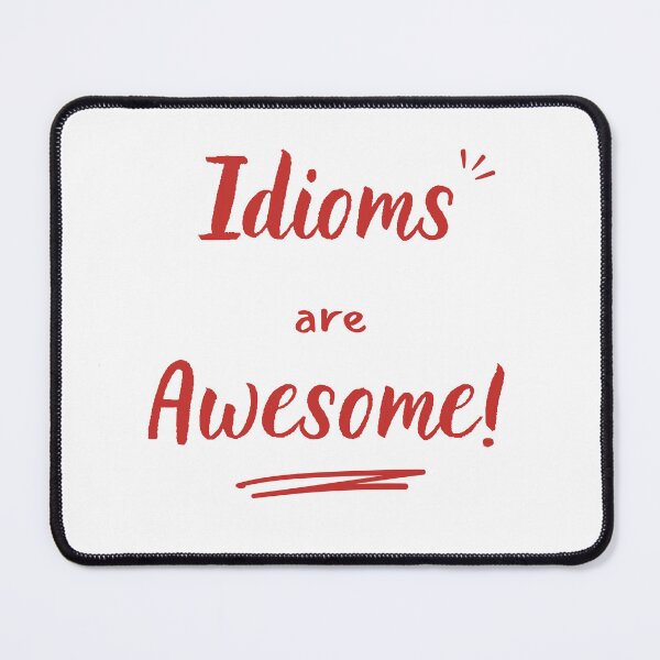 Item preview, Idioms are awesome (red) designed and sold by Idioms4u.