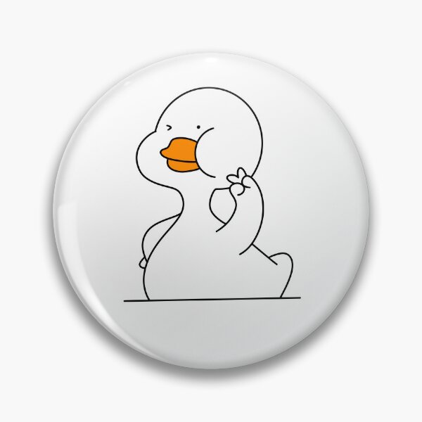 Item preview, Posing cute white duck designed and sold by 147ology.