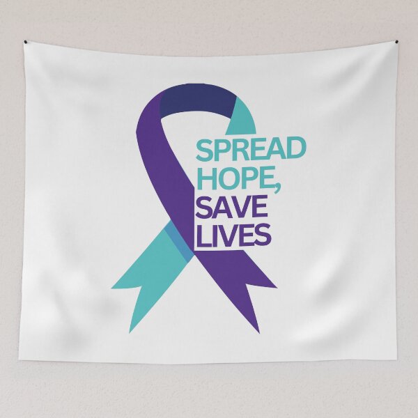 Item preview, Spread Hope, Save Lives for Suicide Prevention Month designed and sold by LOT7Clothing.