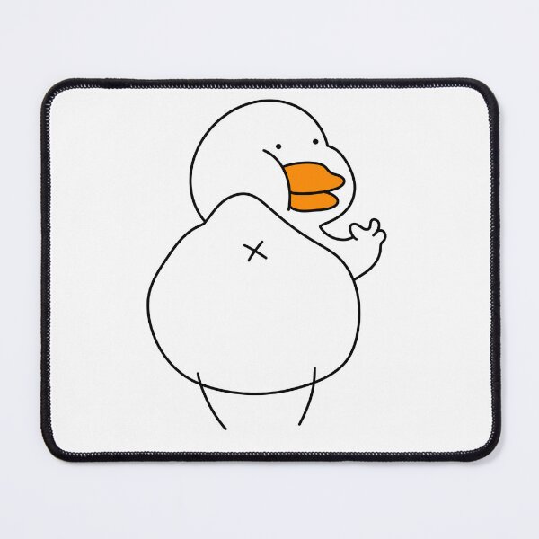 Item preview, Cute white duck’s butt designed and sold by 147ology.