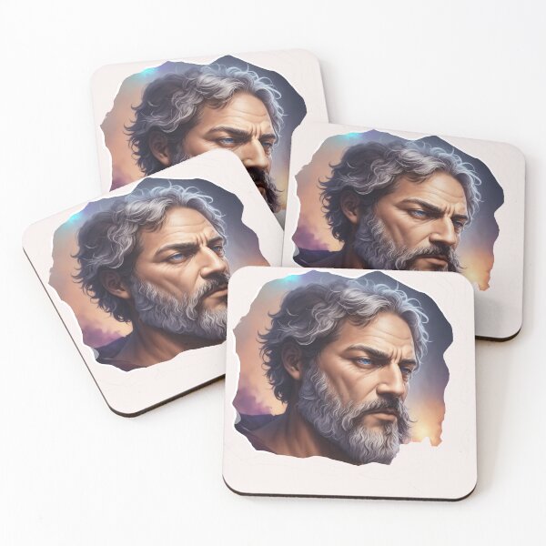 Item preview, Aristotle Design l Style Philosopher Aristotle Art Digital designed and sold by StoicWarrior.