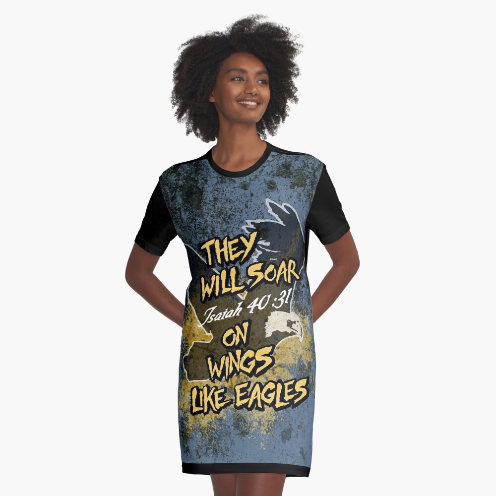 Eagles shops t shirt dress