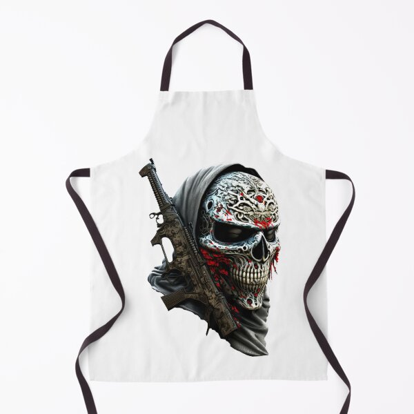 Item preview, SKULL DARK TERRORIST BALACLAVA BEARD CAMOUFLAGE FREE FIRE CALL OF DUTY #ogirdor designed and sold by ogirdorgraphics.