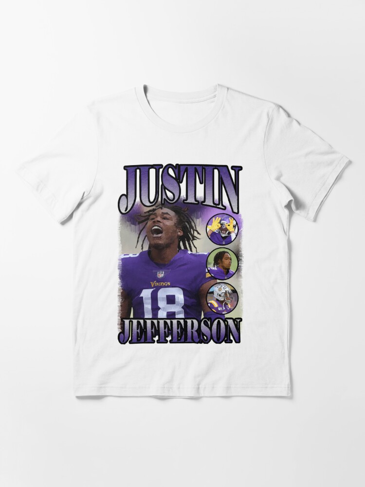 Discover BOOTLEG JUSTIN JEFFERSON T-Shirt Essential T-Shirt