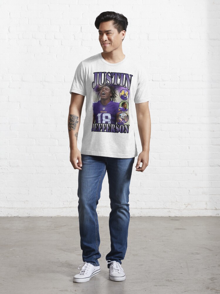 Disover BOOTLEG JUSTIN JEFFERSON T-Shirt Essential T-Shirt