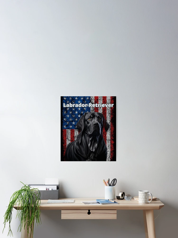 Thumbnail 2 of 3, Poster, Labrador 1 designed and sold by Rumaq-Store.