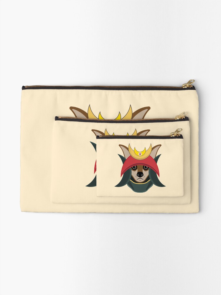 Alternate view of Daimyo Dog Zipper Pouch