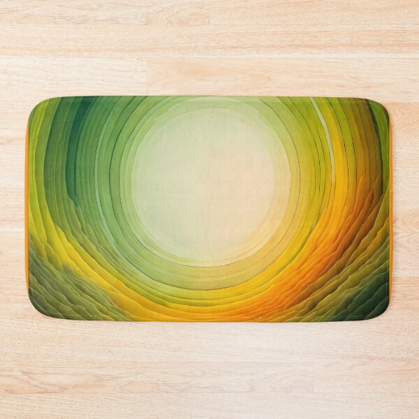 Item preview, Round Forest in Green-Radial forest designed and sold by Omarupattern51.