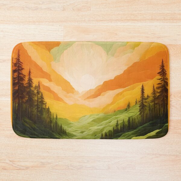 Item preview, Radiant Forest Lush-Radial forest designed and sold by Omarupattern51.