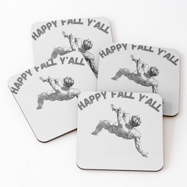 Item preview, Happy Fall Y'All designed and sold by T- VIbes ⭐ ⭐ ⭐ ⭐ ⭐.
