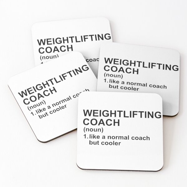 Item preview, Weightlifting Coach Definition - Like A Normal Coach But Cooler designed and sold by GymWearDepot.