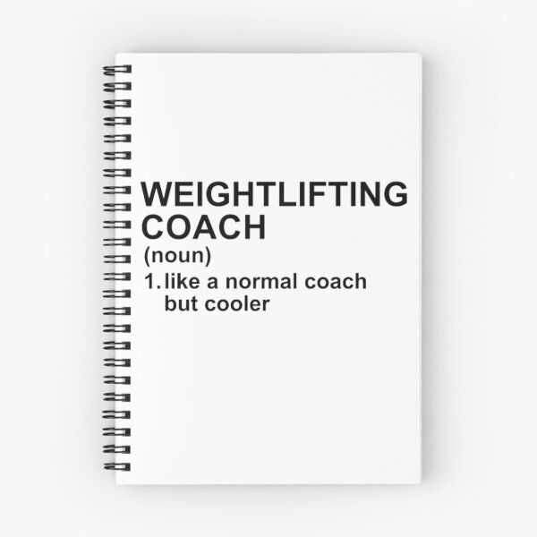 Item preview, Weightlifting Coach Definition - Like A Normal Coach But Cooler designed and sold by GymWearDepot.