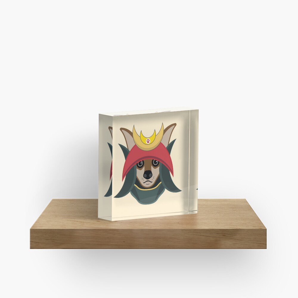 Daimyo Dog Acrylic Block