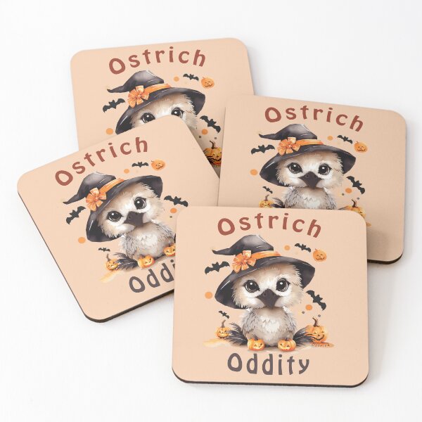 Item preview, Kawaii Halloween Ostrich Oddity designed and sold by MvuuStudio.