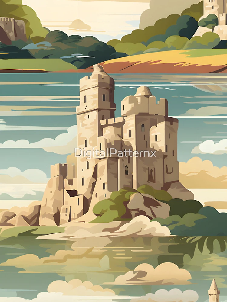 Thumbnail 5 of 5, iPhone Case, Castles Pattern 16 - Ireland designed and sold by DigitalPatternx.