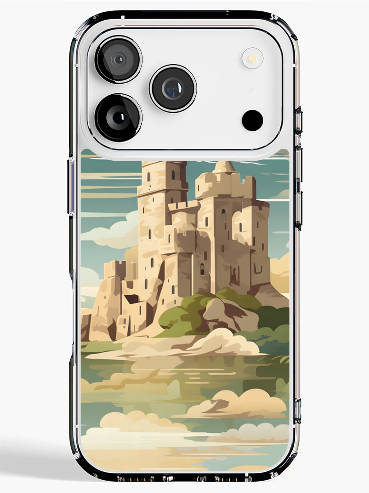 Thumbnail 1 of 5, iPhone Case, Castles Pattern 16 - Ireland designed and sold by DigitalPatternx.