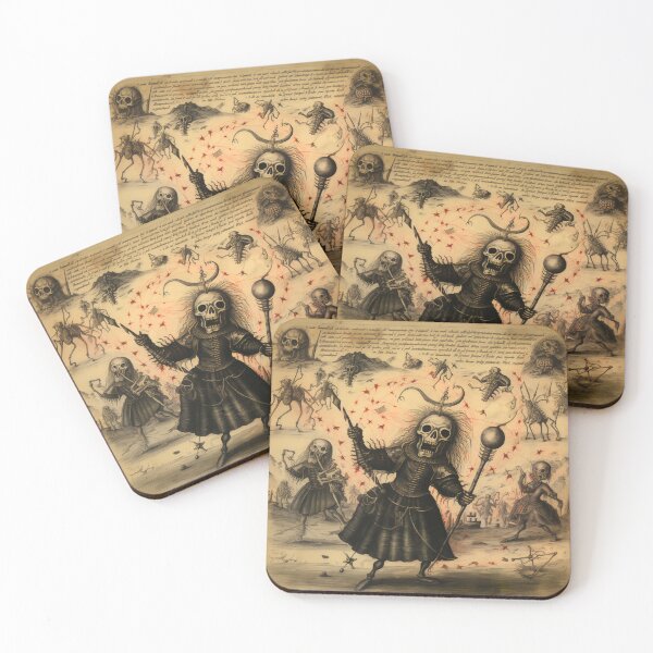 Item preview, Black Death Plague Medieval Manuscripts  designed and sold by BrandonArtWorld.