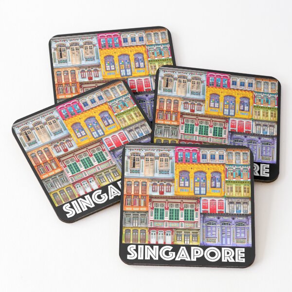 Item preview, Singapore, Heritage Shophouses of Singapore designed and sold by John Seaton Callahan.