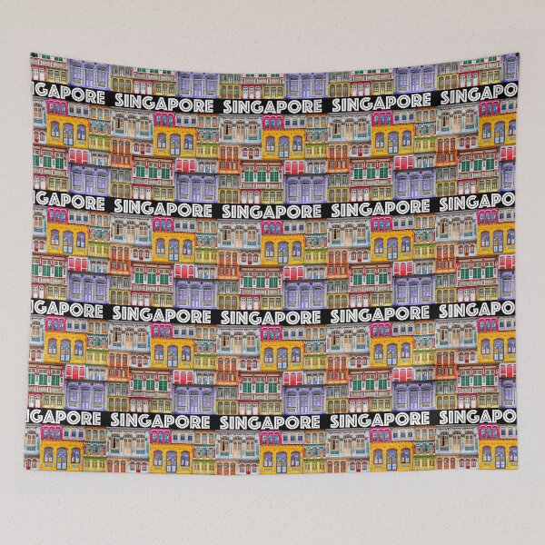 Item preview, Singapore, Heritage Shophouses of Singapore designed and sold by John Seaton Callahan.