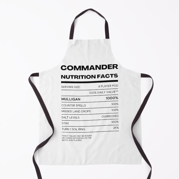 Item preview, MTG Commander Nutrition designed and sold by RaglandSelena.