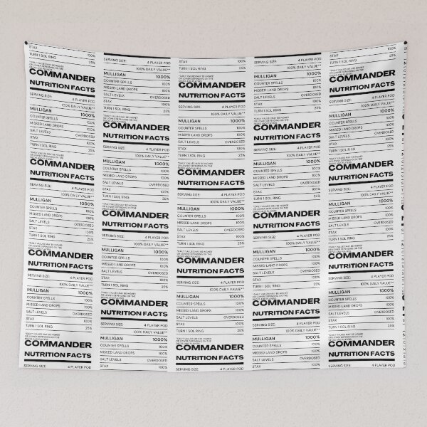 Item preview, MTG Commander Nutrition designed and sold by RaglandSelena.