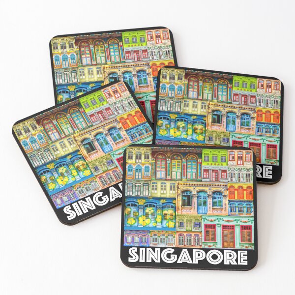 Item preview, Singapore, Heritage Shophouses of Singapore designed and sold by John Seaton Callahan.