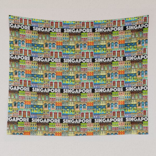 Item preview, Singapore, Heritage Shophouses of Singapore designed and sold by John Seaton Callahan.