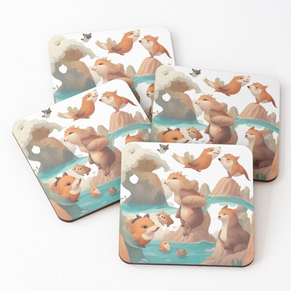 Item preview, Adorable Animal Adventures designed and sold by positivVibesArt.