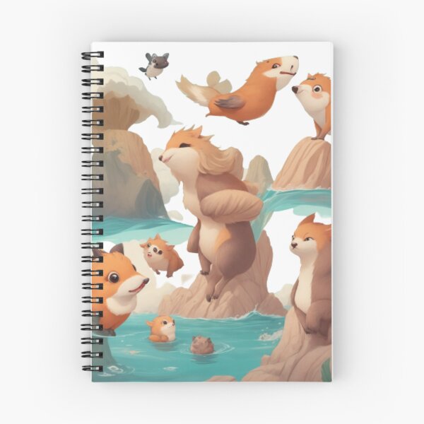 Item preview, Adorable Animal Adventures designed and sold by positivVibesArt.
