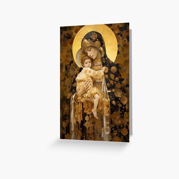 Item preview, The Light of Love - Mary holding the Christ Child designed and sold by SanctifiedSouls.
