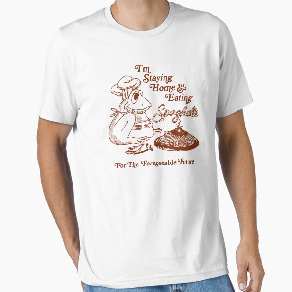 Item preview, I'm Staying Home And Eating Spaghetti designed and sold by EssieHunter.