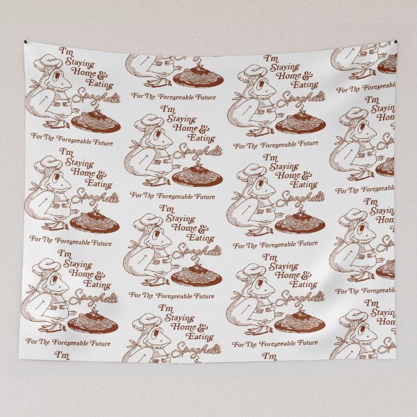 Item preview, I'm Staying Home And Eating Spaghetti designed and sold by EssieHunter.