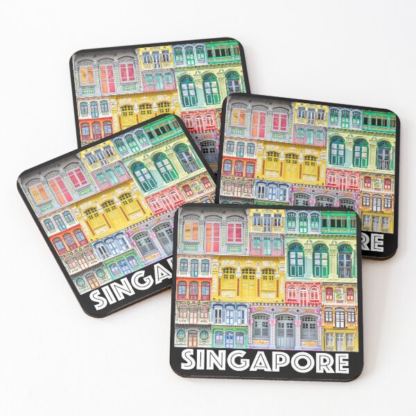 Item preview, Singapore, Heritage Shophouses of Singapore designed and sold by John Seaton Callahan.