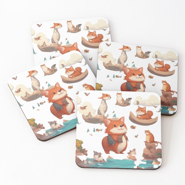 Item preview, Adorable Animal Adventures - II designed and sold by positivVibesArt.