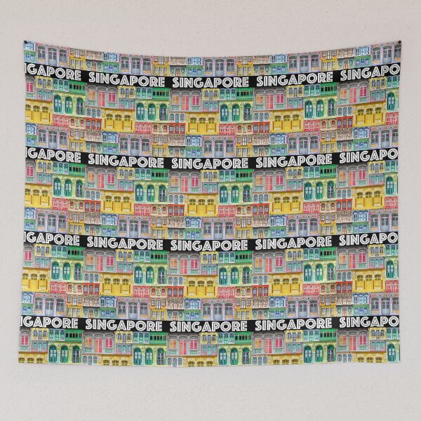 Item preview, Singapore, Heritage Shophouses of Singapore designed and sold by John Seaton Callahan.
