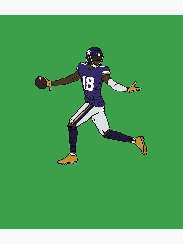 Justin Jefferson Looking Back Celebration Essential T-Shirt for