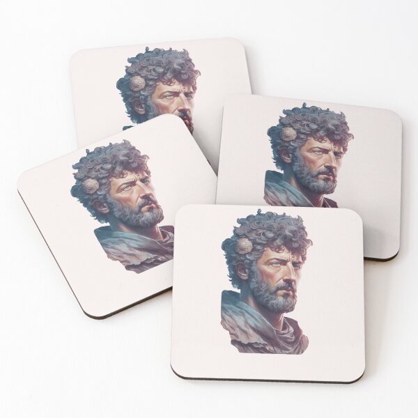 Item preview, Emperor Marcus Aurelius Design lll Style Philosopher Marcus Aurelius Art Digital designed and sold by StoicWarrior.