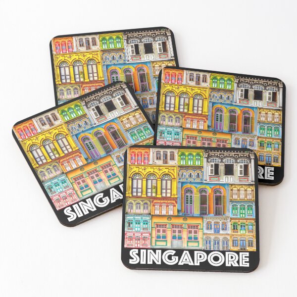 Item preview, Singapore, Heritage Shophouses of Singapore designed and sold by John Seaton Callahan.