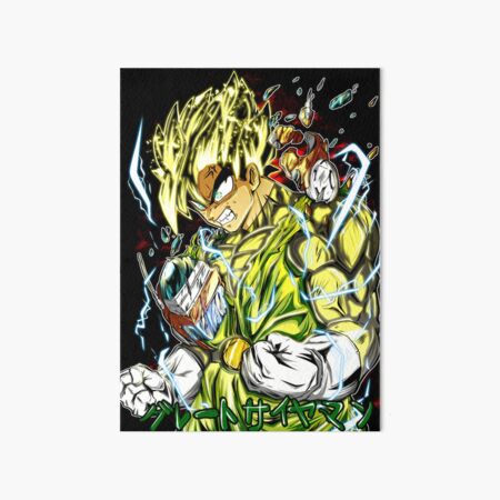 Dragon Ball z Manga page - Gohan Art Board Print by Hierax