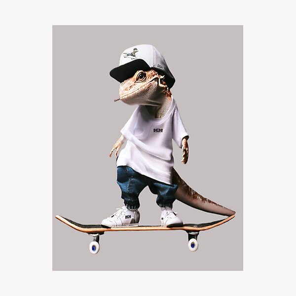 Item preview, skate Gecko loves skating designed and sold by SKAPER.