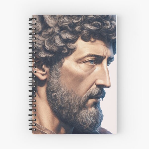 Item preview, Emperor Marcus Aurelius Design lV Style Philosopher Marcus Aurelius Art Digital designed and sold by StoicWarrior.