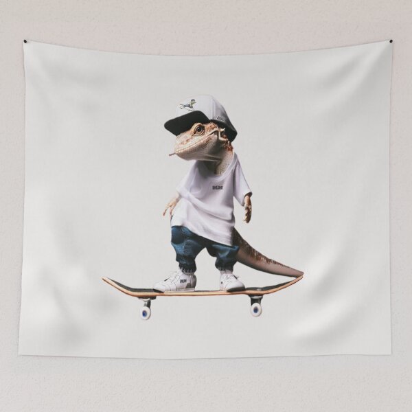 Item preview, skate Gecko loves skating designed and sold by SKAPER.