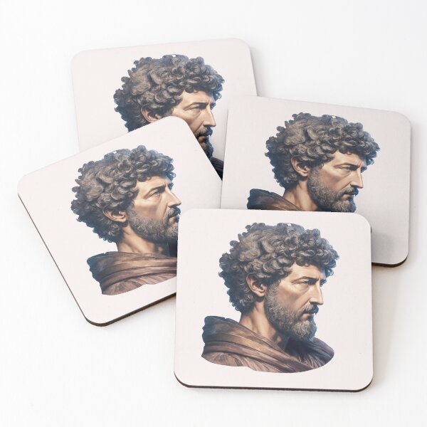 Item preview, Emperor Marcus Aurelius Design lV Style Philosopher Marcus Aurelius Art Digital designed and sold by StoicWarrior.